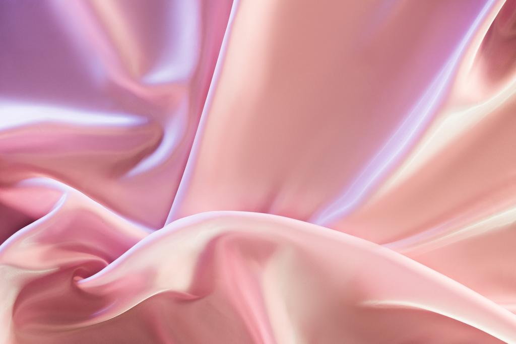 ベージュとピンクの装飾的なシルク生地背景 ロイヤリティフリー写真 画像素材