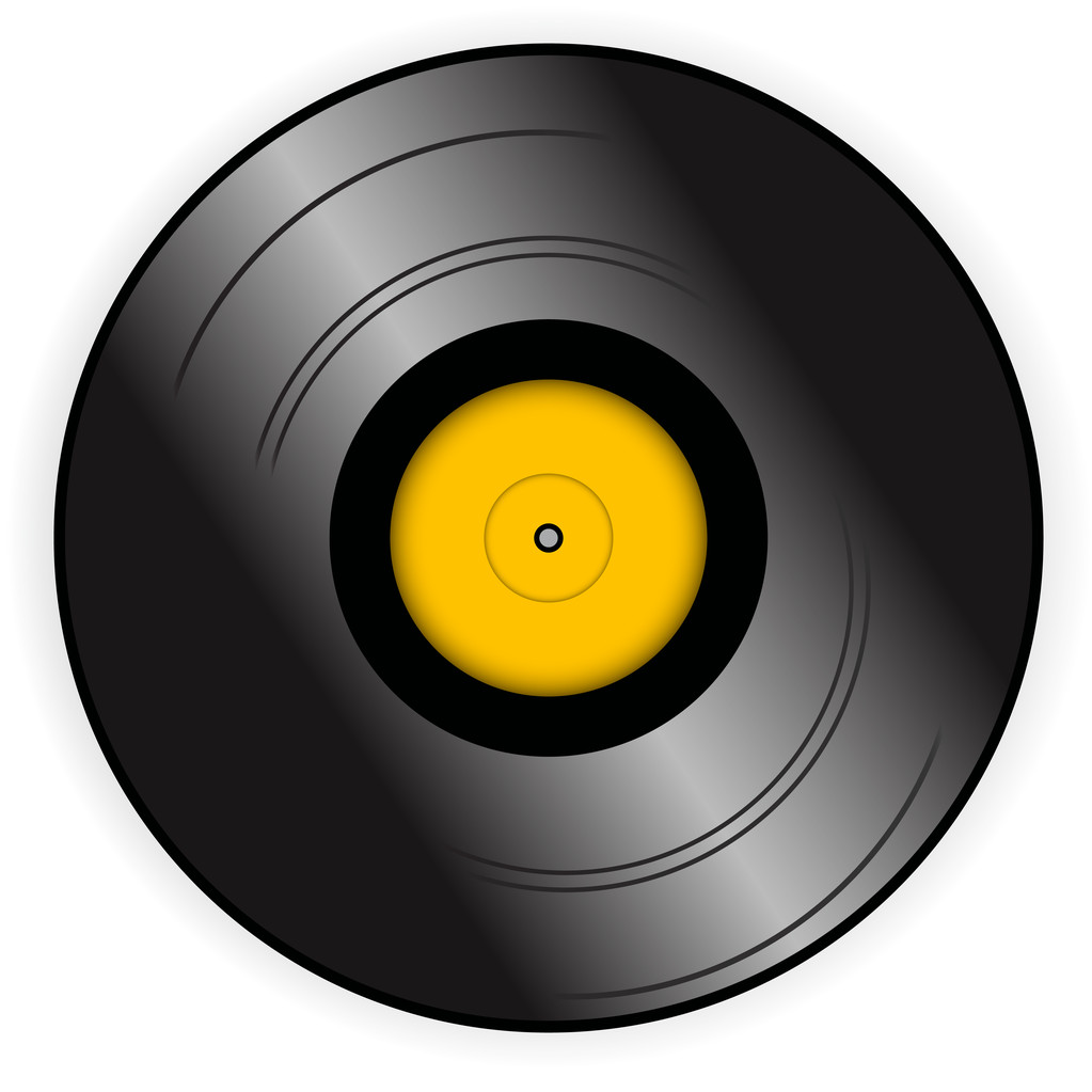 ビニール レコード ベクトル イラストロイヤリティフリーのベクターグラフィック画像