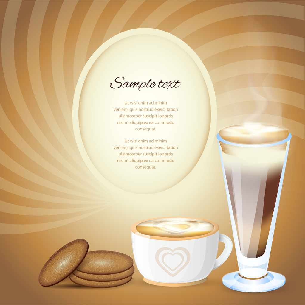 Coffee design template. Vector illustration.