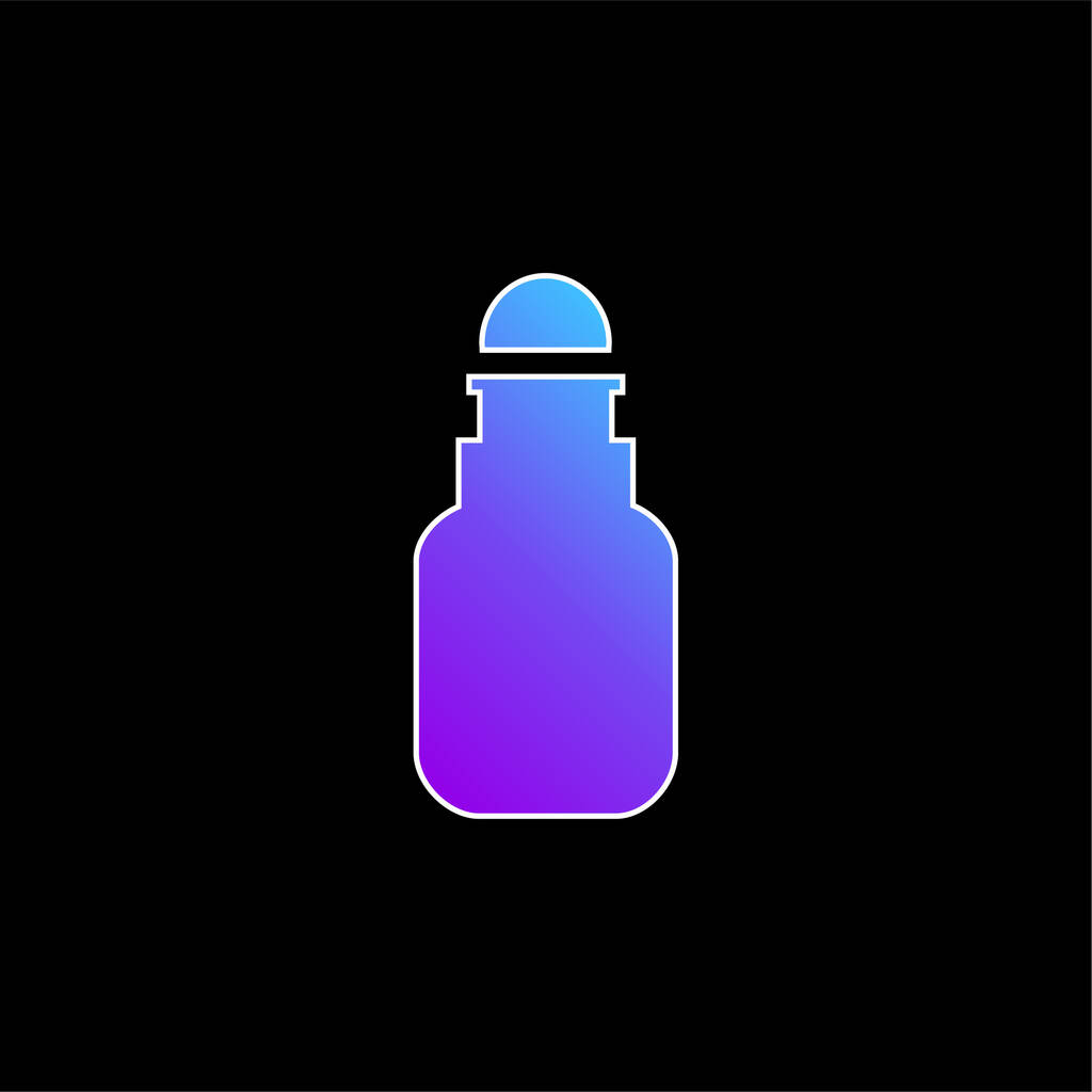 Bathroom Bottle blue gradient vector icon