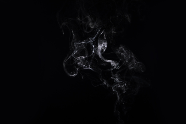 白い黒い煙と抽象的な創造性の背景 ロイヤリティフリー写真 画像素材