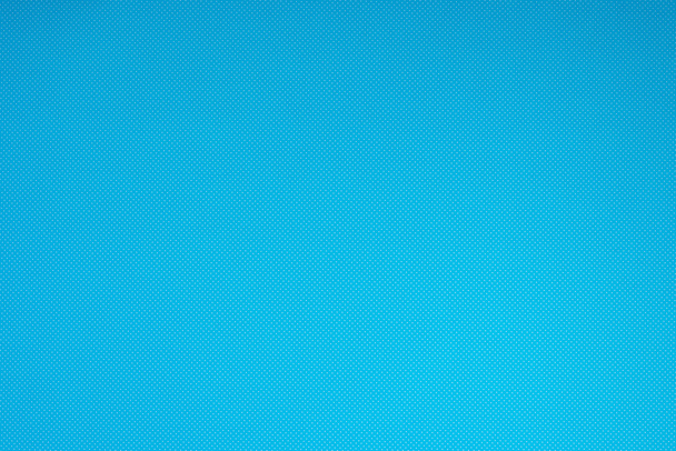 青い背景の小さな白い水玉パターン表面のトップ ビュー ロイヤリティフリー写真 画像素材