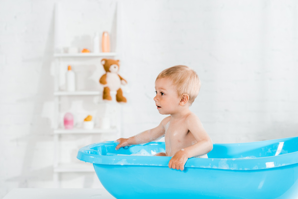 Baby Taking Bath Images : Smiling Baby Taking Bath Art Print Barewalls Posters Prints Bwc16760998 - Find & download the most popular baby bath vectors on freepik free for commercial use high quality images made for creative projects