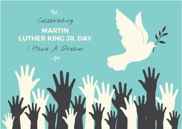 Martin Luther King day card