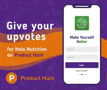 Product Hunt Campaign Ad Login Page on Screen