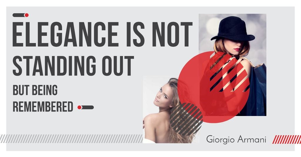 Citation about Elegance being remembered — Створити дизайн Citation about Elegance being remembered — Створити дизайн