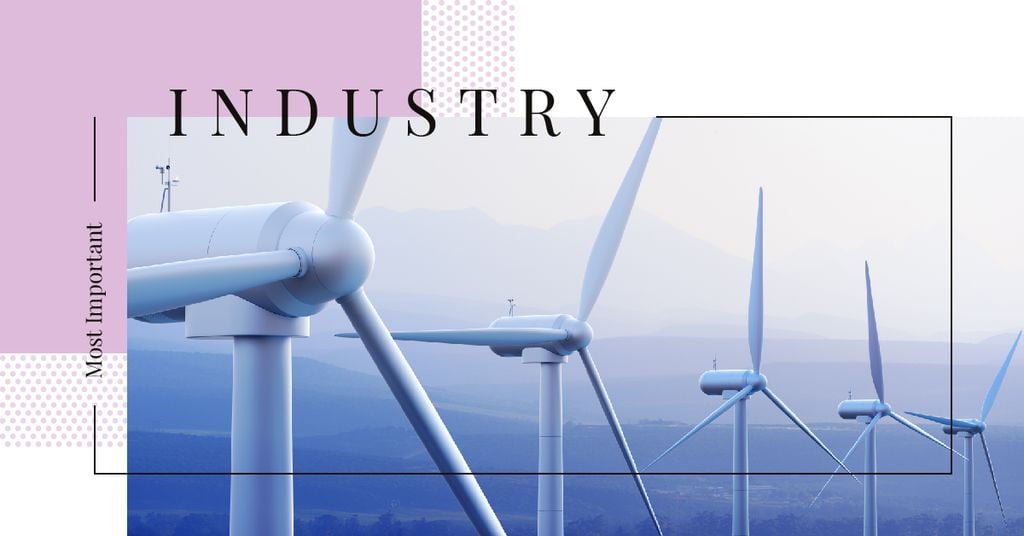 Eco Energy Industry Wind Turbines Farm — Create a Design Eco Energy Industry Wind Turbines Farm — Create a Design