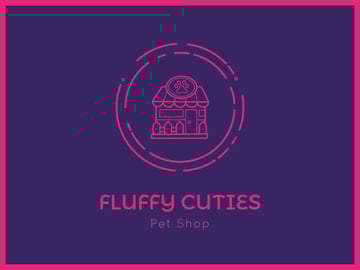 Pet Shop Icon in Pink