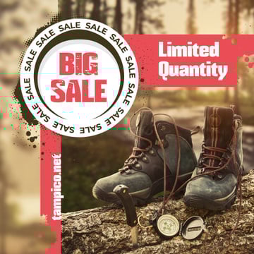 Hiking Gear Offer Boots in Wood