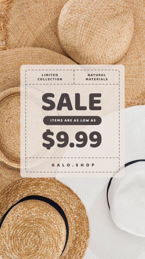 Accessories Store Sale Summer Straw Hats — Create a Design Accessories Store Sale Summer Straw Hats — Create a Design
