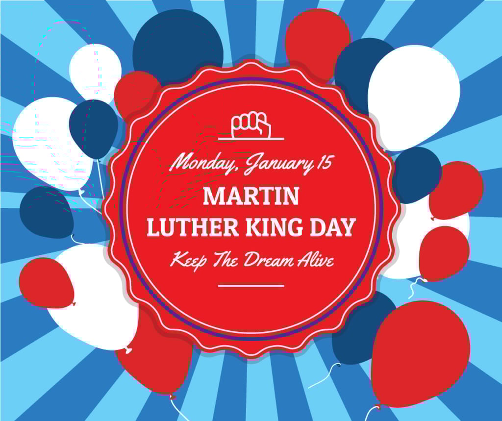 Martin Luther King day card — Создать дизайн Martin Luther King day card — Создать дизайн