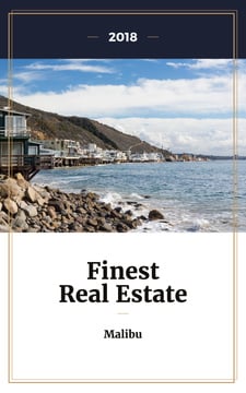 Real Estate Offer Houses at Sea Coastline