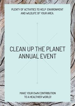 Clean up the Planet Annual event
