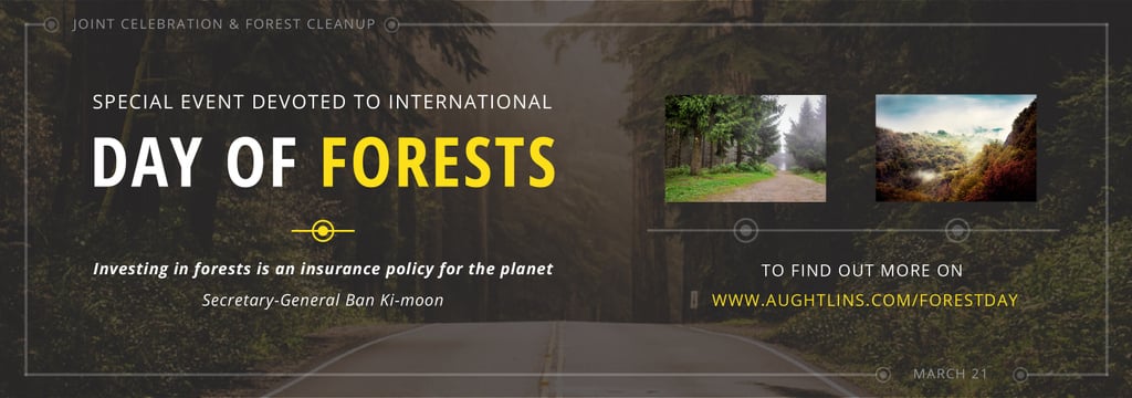 International Day of Forests Event Forest Road View - Bir Tasarım Oluşturun International Day of Forests Event Forest Road View - Bir Tasarım Oluşturun