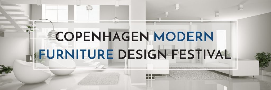 Furniture Design Festival Modern White Room | Email Header Template — Maak een ontwerp Furniture Design Festival Modern White Room | Email Header Template — Maak een ontwerp