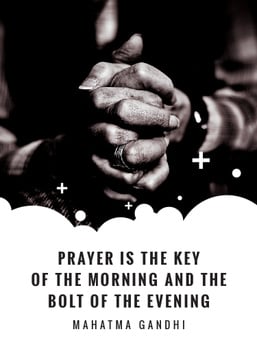 Hands Clasped in Religious Prayer
