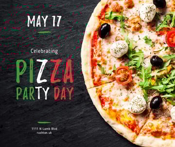 Pizza Party Day celebrating food