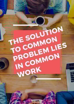 Citation about the solution to common problem