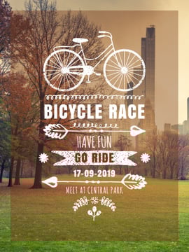 Bicycle race announcement