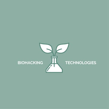 Bio Technologies with Plant in Flask