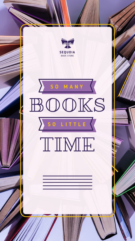 Book Store Promotion Books in Purple - Bir Tasarım Oluşturun Book Store Promotion Books in Purple - Bir Tasarım Oluşturun