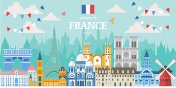 Illustration of French Attractions
