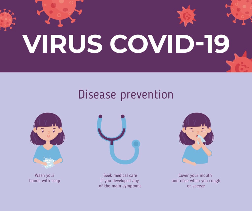 Disease prevention instruction with Woman sneezing — ein Design erstellen Disease prevention instruction with Woman sneezing — ein Design erstellen