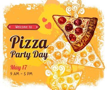 Pizza Party Day promotion