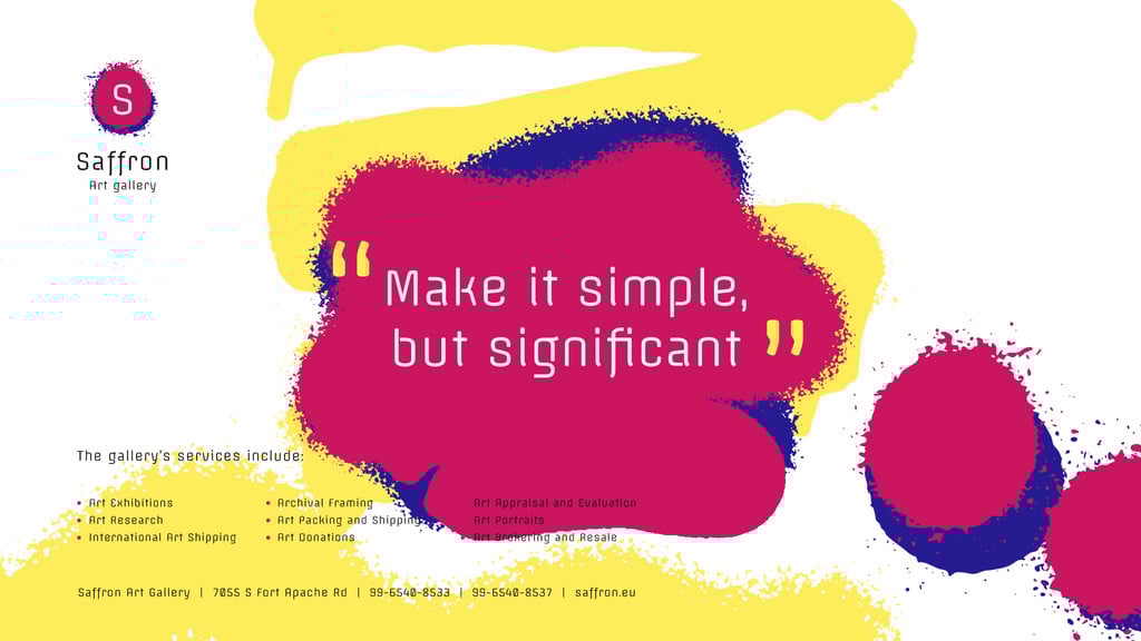 Art Quote on Sprayed Paint Background — ein Design erstellen Art Quote on Sprayed Paint Background — ein Design erstellen