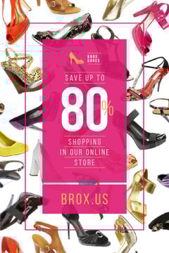 Female Shoes Store Sale in Pink