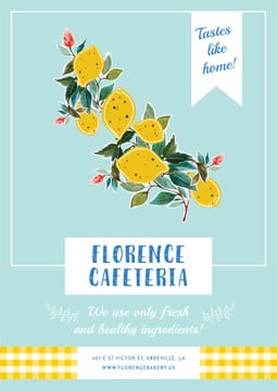 Florence cafeteria poster
