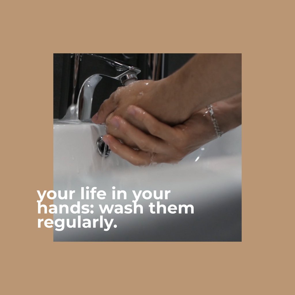 Tip to wash hands regularly — ein Design erstellen Tip to wash hands regularly — ein Design erstellen