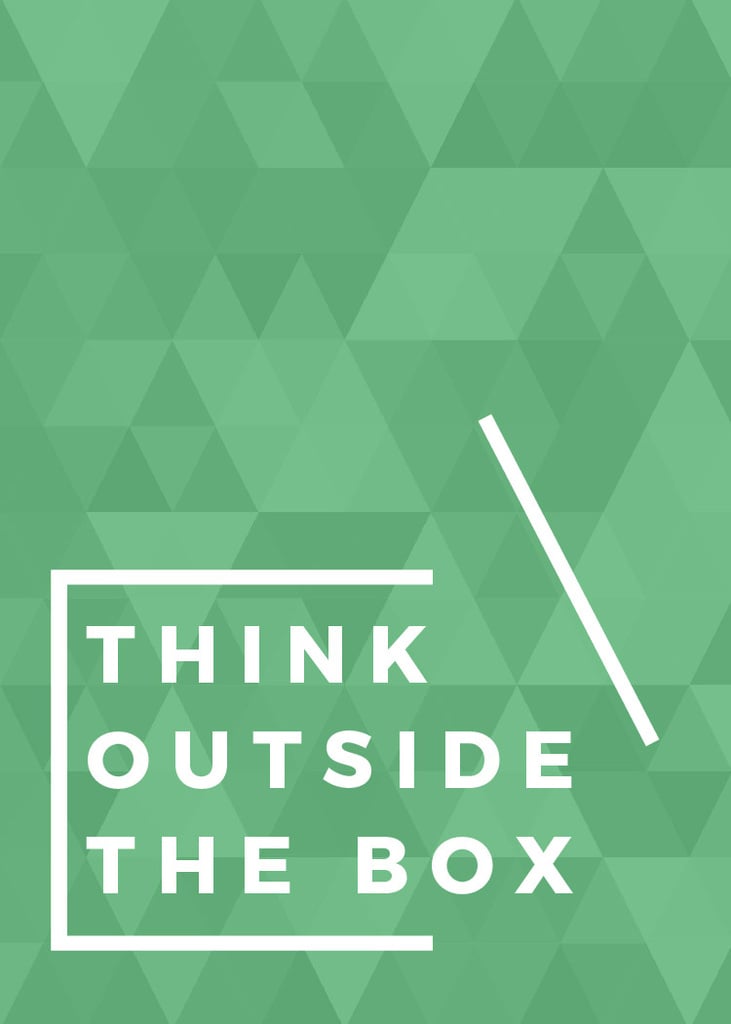 Think outside the box citation — Створити дизайн Think outside the box citation — Створити дизайн