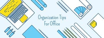 Organization tips for office banner