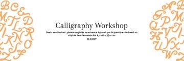 Calligraphy workshop Annoucement
