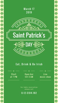 Saint Patrick's Day card