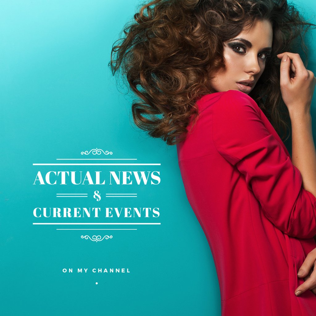 Actual news and current events channel — Создать дизайн Actual news and current events channel — Создать дизайн