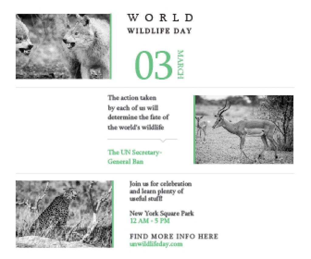 World wildlife day — Modelo de projeto World wildlife day — Modelo de projeto