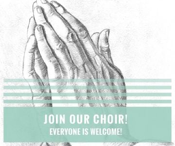 Invitation to a religious choir