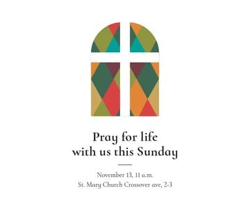 Pray for life with us this Sunday