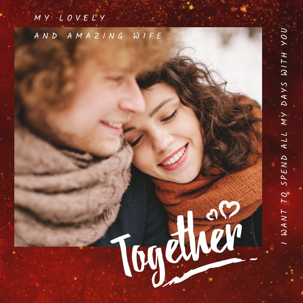 Happy romantic Couple on Valentine's Day — ein Design erstellen Happy romantic Couple on Valentine's Day — ein Design erstellen
