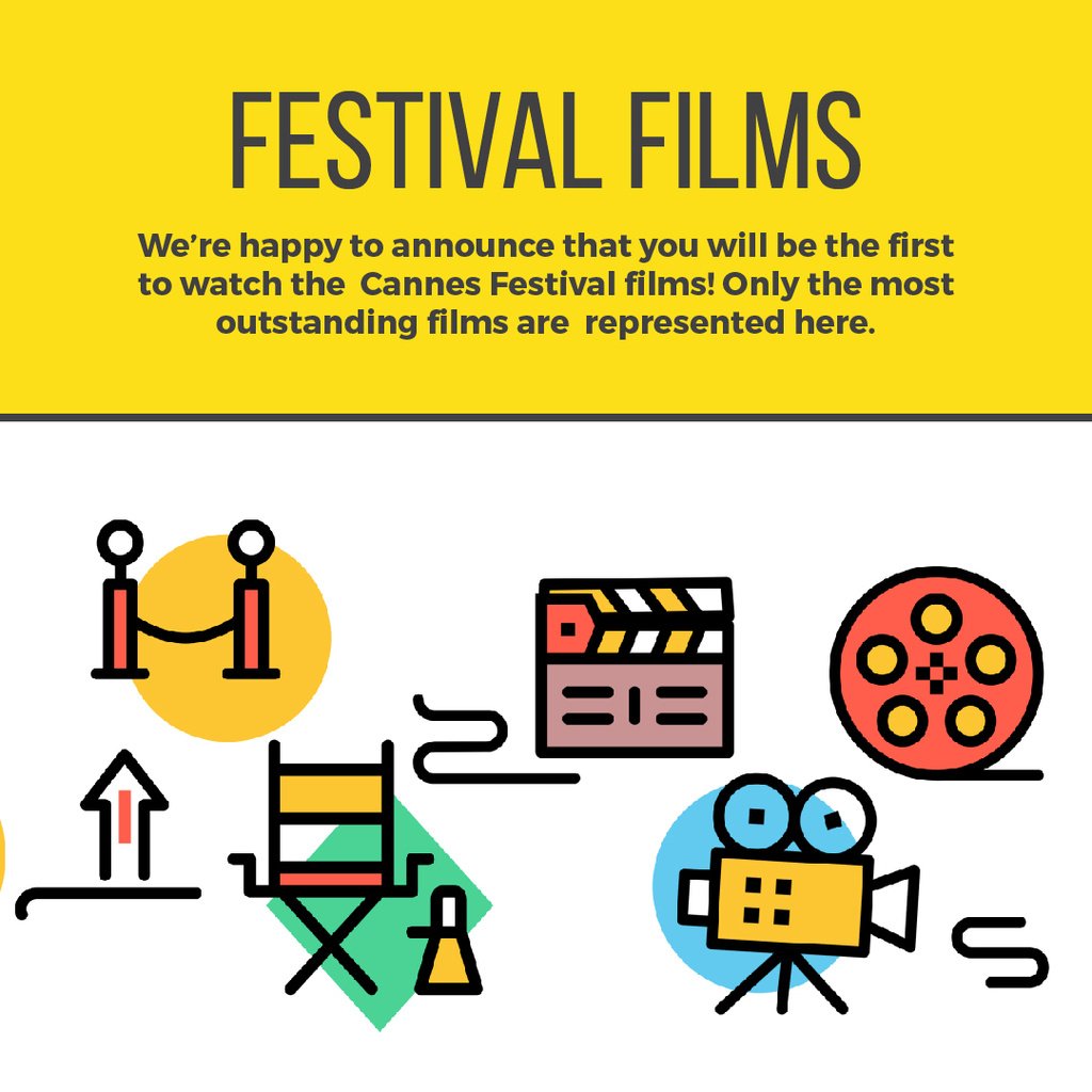 Movie festival poster — Створити дизайн Movie festival poster — Створити дизайн