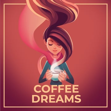 Woman with Hot Cup of Coffee