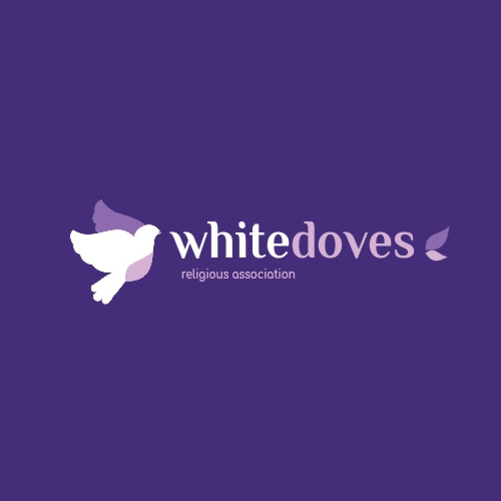 Religious Association Flying Doves Birds — ein Design erstellen Religious Association Flying Doves Birds — ein Design erstellen