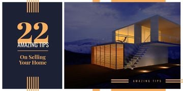 Modern glass building