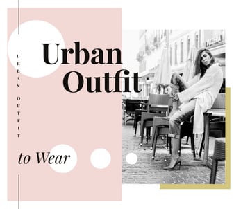 Outfit Trends Woman in Winter Clothes in City