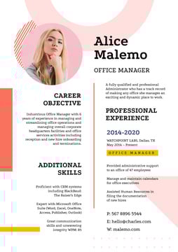 Financial Manager professional profile