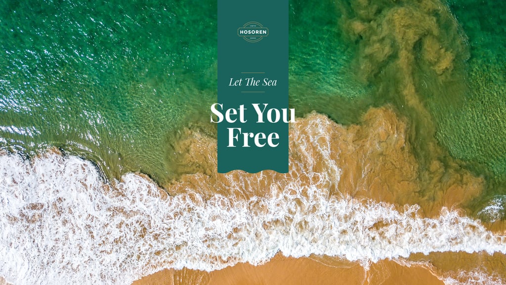 Let the sea set you free — ein Design erstellen Let the sea set you free — ein Design erstellen
