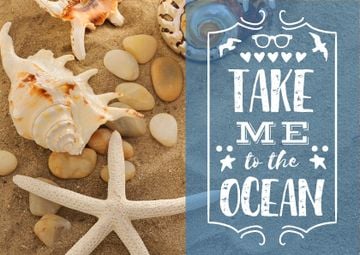Take me to the ocean poster