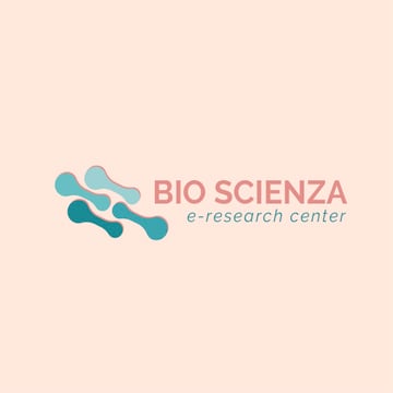 Research Center with Molecule Icon